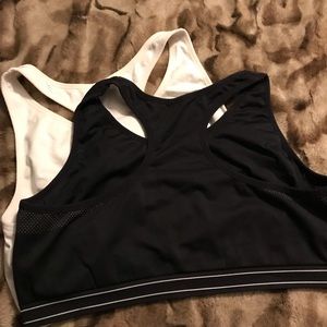 bundle of 2 pr. Racerback sports bras